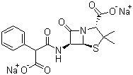 羧芐青霉素鈉結(jié)構(gòu)式_4800-94-6結(jié)構(gòu)式