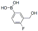 4-Fluoro-3-(hydroxymethyl)benzeneboronic acid Structure,481681-02-1Structure