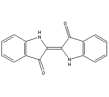 靛藍結(jié)構式_482-89-3結(jié)構式