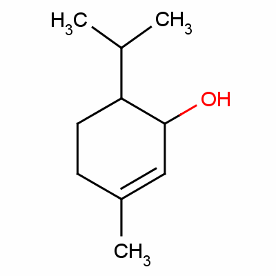 3-甲基-6-(1-甲基乙基)-2-環(huán)己烯-1-醇結構式_491-04-3結構式