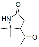 (9ci)-4-乙?；?5,5-二甲基-2-吡咯烷酮結(jié)構(gòu)式_494225-22-8結(jié)構(gòu)式