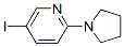 5-碘-2-(1-吡咯烷并)吡啶結(jié)構(gòu)式_494771-62-9結(jié)構(gòu)式