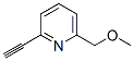 (9CI)-2-乙炔-6-(甲氧基甲基)-吡啶結構式_496840-21-2結構式