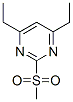(9CI)-4,6-二乙基-2-(甲基磺酰基)-嘧啶結(jié)構(gòu)式_497872-96-5結(jié)構(gòu)式
