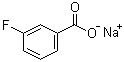 3-氟苯甲酸鈉結(jié)構(gòu)式_499-57-0結(jié)構(gòu)式