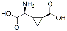 (9ci)-alpha-氨基-2-羧基-環(huán)丙烷乙酸結構式_499982-30-8結構式