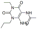 N-(6-氨基-3-乙基-1,2,3,4-四氫-2,4-二氧代-1-丙基-5-嘧啶)-乙酰胺結(jié)構(gòu)式_500692-12-6結(jié)構(gòu)式