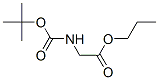 (9CI)-N-[(1,1-二甲基乙氧基)羰基]-甘氨酸丙酯結(jié)構式_500871-56-7結(jié)構式