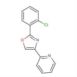 2-(2-氯苯基)-4-(吡啶-2-基)-1,3-噁唑結(jié)構(gòu)式_502422-29-9結(jié)構(gòu)式