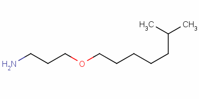 3-(異辛基氧基)丙胺結(jié)構(gòu)式_50977-09-8結(jié)構(gòu)式