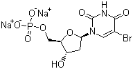 5-Bromo-2-deoxy-5-uridylic acid disodium saltStructure,51432-32-7Structure 5-Bromo-2-deoxy-5-uridylic acid disodium salt Structure,51432-32-7Structure