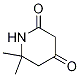 6,6-Dimethyl-2,4-piperidinedione Structure,5239-39-4Structure