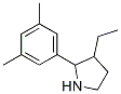 (9CI)-2-(3,5-二甲基苯基)-3-乙基-吡咯烷結構式_524918-50-1結構式