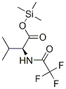 n-(三氟乙?；?-L-纈氨酸三甲基甲硅烷基酯結(jié)構(gòu)式_52558-81-3結(jié)構(gòu)式