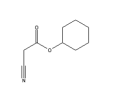 氰基乙酸環(huán)己酯結(jié)構(gòu)式_52688-11-6結(jié)構(gòu)式