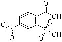 2-Carboxy-5-nitrobenzenesulfonic acid potassium salt Structure,5344-48-9Structure