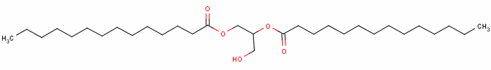 豆蔻酸二甘油酯結(jié)構(gòu)式_53563-63-6結(jié)構(gòu)式