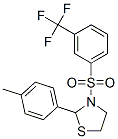(9CI)-2-(4-甲基苯基)-3-[[3-(三氟甲基)苯基]磺酰基]-噻唑烷結(jié)構(gòu)式_537678-11-8結(jié)構(gòu)式