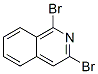 1,3-二溴異喹啉結構式_53987-60-3結構式