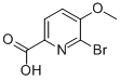 6-Bromo-5-methoxypicolinic acid Structure,54232-43-8Structure