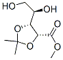 2,3-鄰異亞丙基-1-鄰甲基-D-核糖酸結構式_54622-95-6結構式