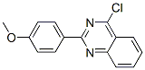 4-氯-2-(4-甲氧基苯基)-喹唑啉結(jié)構(gòu)式_55391-00-9結(jié)構(gòu)式