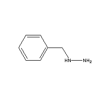 芐基肼結構式_555-96-4結構式