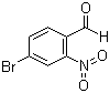 4-Bromo-2-nitrobenzaldehyde Structure,5551-12-2Structure