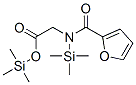 N-(2-呋喃羰基)-n-(三甲基甲硅烷基)甘氨酸 三甲基甲硅烷基酯結(jié)構(gòu)式_55556-83-7結(jié)構(gòu)式