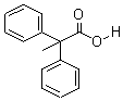 2,2-Diphenylpropionic acidStructure,5558-66-7Structure 2,2-Diphenylpropionic acid Structure,5558-66-7Structure