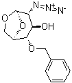 1,6-脫水-2-疊氮基-4-O-芐基-2-脫氧-β-D-吡喃葡萄糖結(jié)構式_55682-47-8結(jié)構式