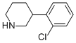 3-(2-氯苯基)哌啶結(jié)構(gòu)式_55989-11-2結(jié)構(gòu)式
