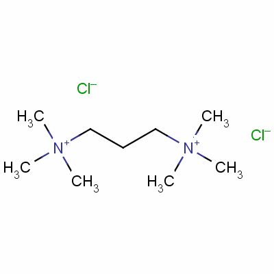 Trimethylenebis(trimethylammonium) dichlorideStructure,56971-22-3Structure Trimethylenebis(trimethylammonium) dichloride Structure,56971-22-3Structure