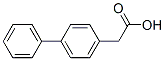 4-Biphenylacetic acid Structure,5728-52-9Structure