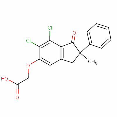 茚達立酮結構式_57296-63-6結構式
