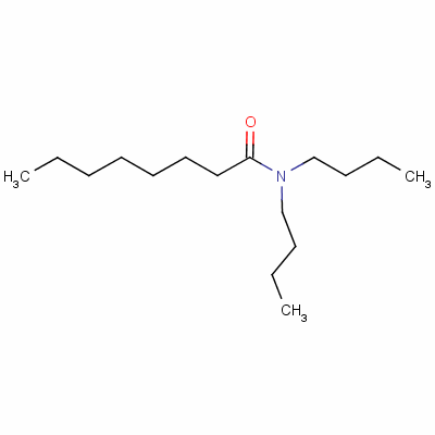 N,N-二丁基辛酰胺結(jié)構(gòu)式_57303-23-8結(jié)構(gòu)式