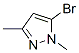 5-Bromo-1,3-dimethyl-1H-pyrazoleStructure,5744-70-7Structure 5-Bromo-1,3-dimethyl-1H-pyrazole Structure,5744-70-7Structure