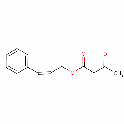 乙酰乙酸肉桂酯結(jié)構(gòu)式_57582-46-4結(jié)構(gòu)式