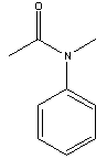 N-甲基乙酰苯胺結(jié)構(gòu)式_579-10-2結(jié)構(gòu)式