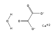 草酸鈣單水合物結(jié)構(gòu)式_5794-28-5結(jié)構(gòu)式
