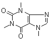 咖啡因結(jié)構式_58-08-2結(jié)構式