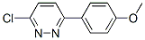 3-氯-6-(4-甲氧苯基)噠嗪結(jié)構(gòu)式_58059-31-7結(jié)構(gòu)式