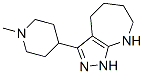 (9ci)-1,4,5,6,7,8-六氫-3-(1-甲基-4-哌啶基)-吡唑并[3,4-b]氮雜卓結構式_585520-34-9結構式