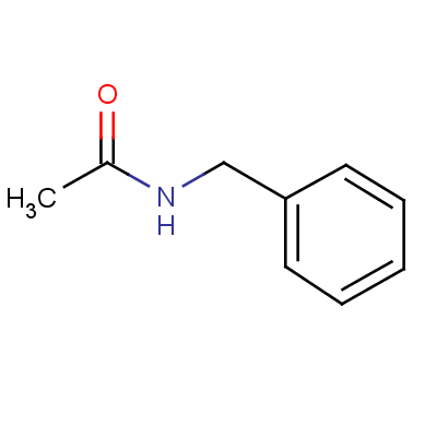 N-芐基乙酰胺結構式_588-46-5結構式