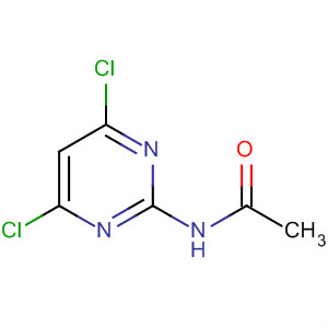 N-(4,6-二氯-2-嘧啶)乙酰胺結(jié)構(gòu)式_58910-75-1結(jié)構(gòu)式