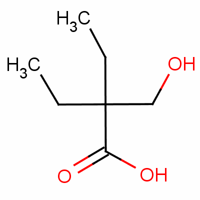 2-乙基-2-(羥基甲基)丁酸結構式_5904-58-5結構式