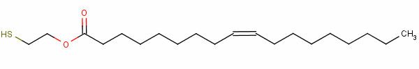 (9Z)-9-十八碳烯酸2-巰基乙基酯結構式_59118-78-4結構式