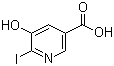 3-Pyridinecarboxylic acid, 5-hydroxy-6-iodo-Structure,59288-39-0Structure 3-Pyridinecarboxylic acid, 5-hydroxy-6-iodo- Structure,59288-39-0Structure