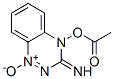 4-乙酰氧基-3-亞氨基-3,4-二氫-1,2,4-苯并三嗪 1-氧化物結(jié)構(gòu)式_59399-02-9結(jié)構(gòu)式