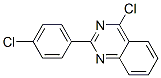 4-氯-2-(4-氯苯基)-喹唑啉結(jié)構(gòu)式_59490-94-7結(jié)構(gòu)式